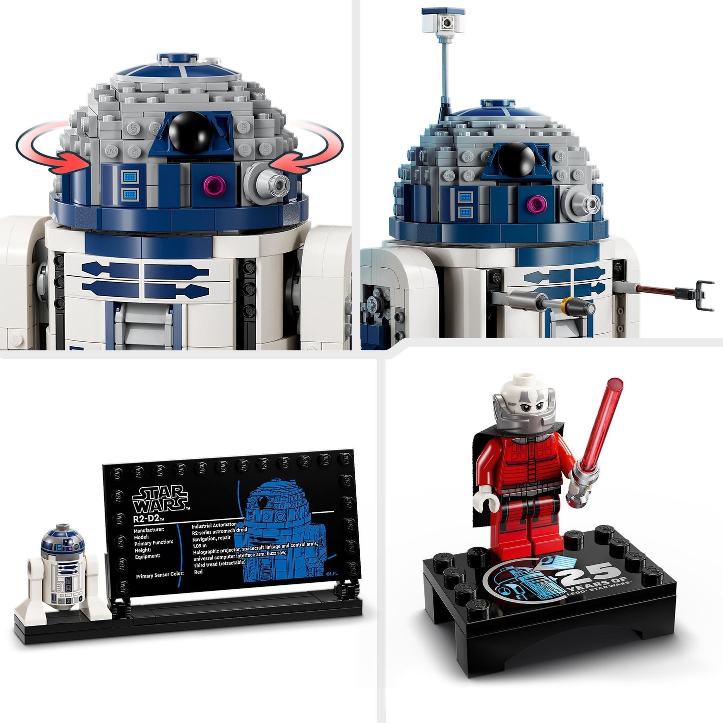 LEGO The R2D2 2024 75379 StarWars LEGO StarWars @ 2TTOYS | Official LEGO shop😊🥰 LEGO €. 84.99