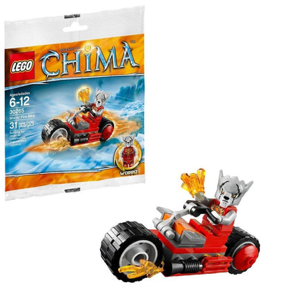 LEGO The Worriz' Fire Bike 30265 Legends of Chima - Fire vs. Ice LEGO Legends of Chima - Fire vs. Ice @ 2TTOYS | Official LEGO shop😊🥰 LEGO €. 4.99