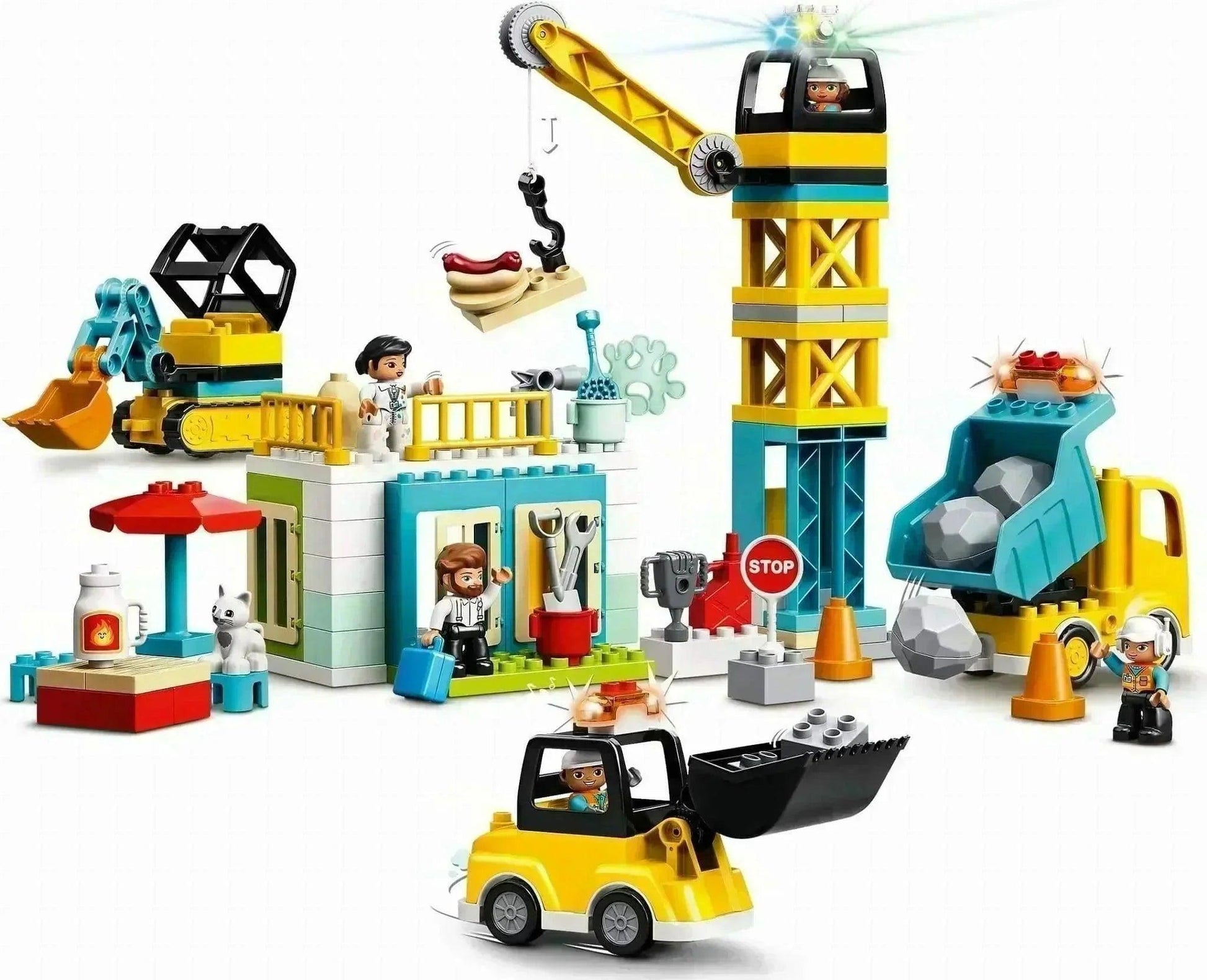 LEGO Tower Crane & Construction 10933 DUPLO LEGO DUPLO @ 2TTOYS | Official LEGO shop😊🥰 LEGO €. 114.99