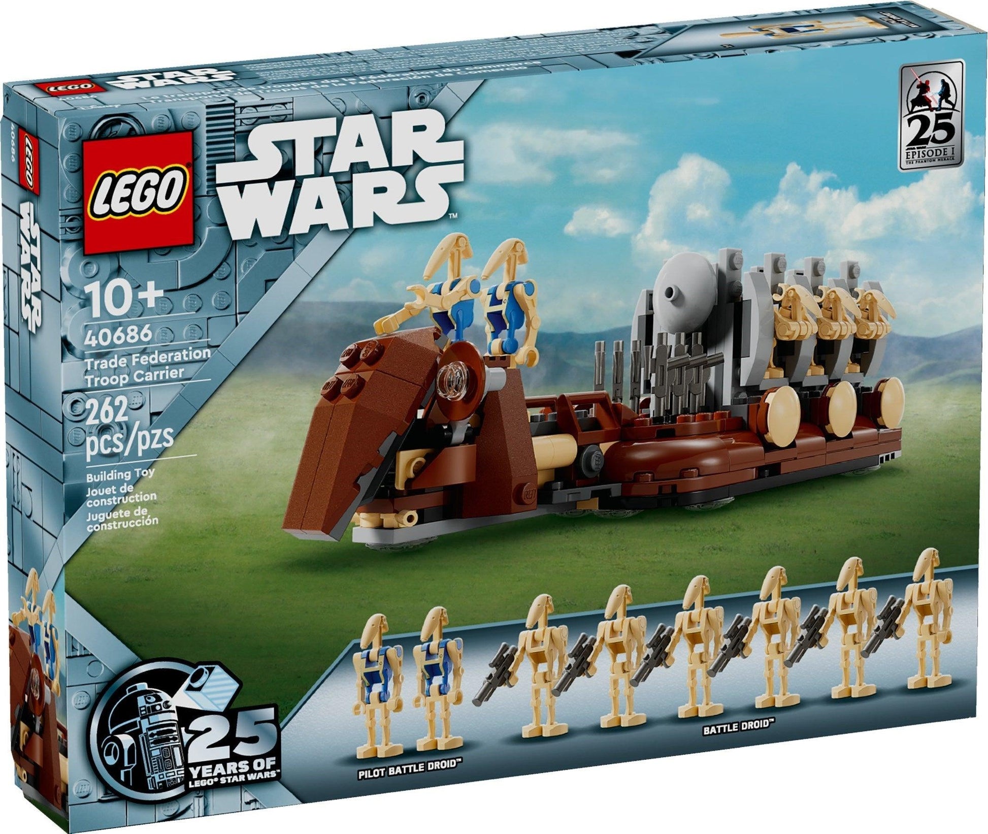 LEGO Trade Federation Troop Carrier 40686 StarWars LEGO STARWARS @ 2TTOYS | Official LEGO shop😊🥰 2TTOYS €. 29.99