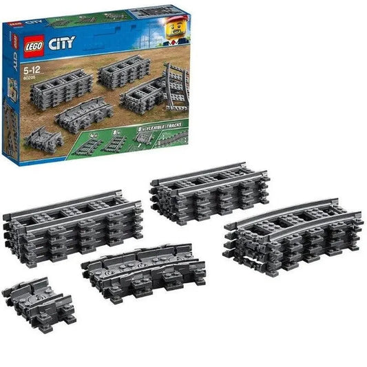 LEGO Treinen rechte en gebogen rails 60205 City LEGO CITY TREINEN @ 2TTOYS | Official LEGO shop😊🥰 LEGO €. 16.98