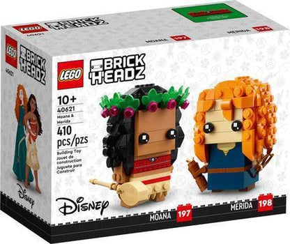 LEGO Vaiana and Merida 40621 Brickheadz LEGO BRICKHEADZ @ 2TTOYS | Official LEGO shop😊🥰 LEGO €. 24.99