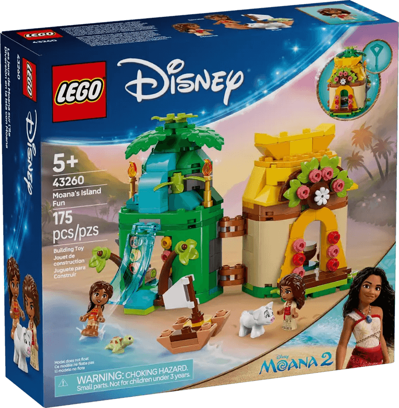 LEGO Vaiana's speeleiland 43260 Disney @ 2TTOYS | Official LEGO shop😊🥰 LEGO €. 16.99