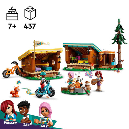 LEGO Vakantie Kamp Knusse Hutten 42624 Friends (Pre-Order: verwacht juni) LEGO Friends @ 2TTOYS LEGO €. 37.49