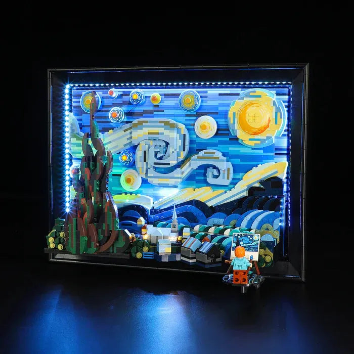 LEGO Verlichtingset Vincent van Gogh 21333 Art LEGO VERLICHTING @ 2TTOYS | Official LEGO shop😊🥰 LEGO €. 29.99