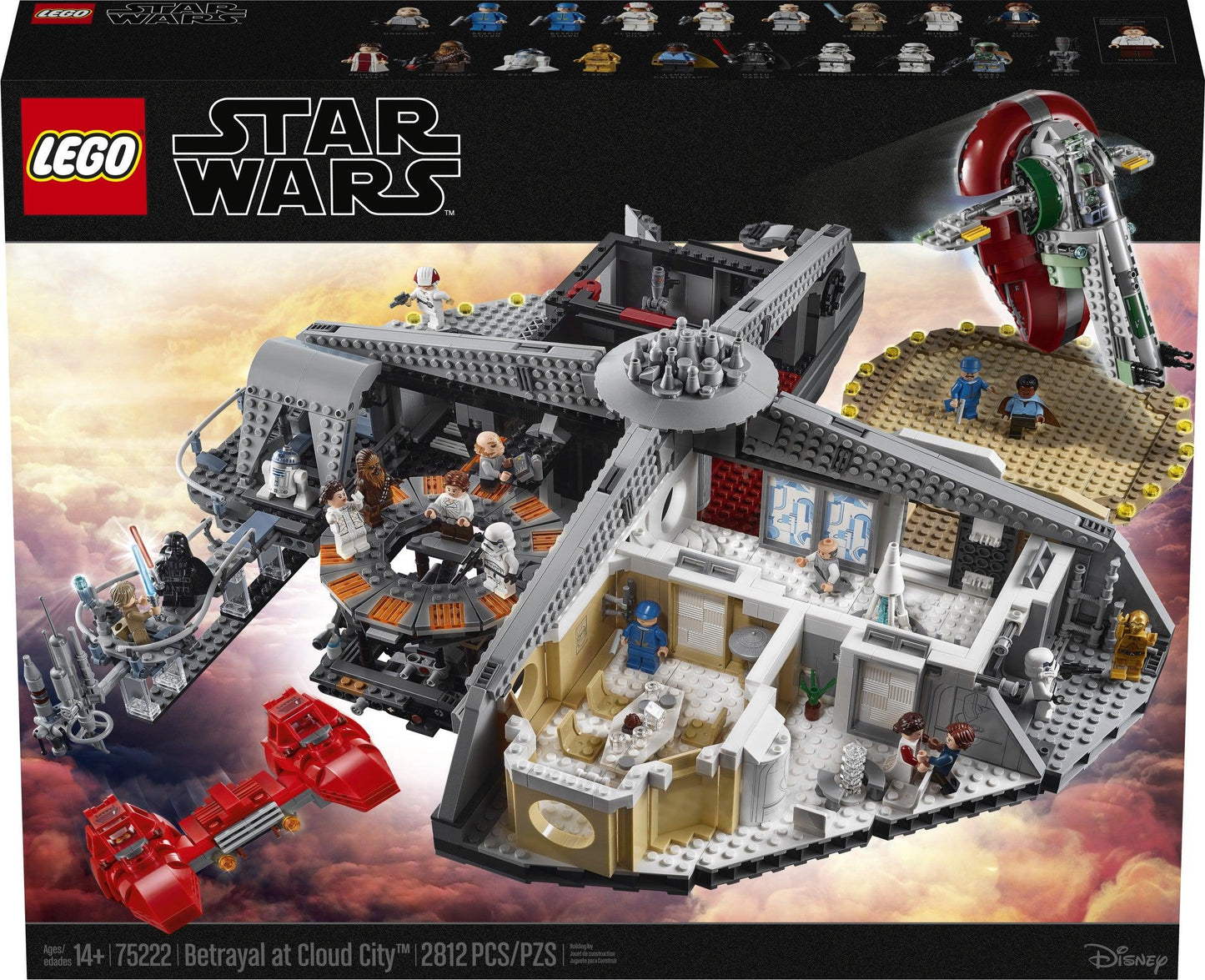 LEGO Verraad in Cloud City 75222 StarWars LEGO STARWARS @ 2TTOYS LEGO €. 299.99