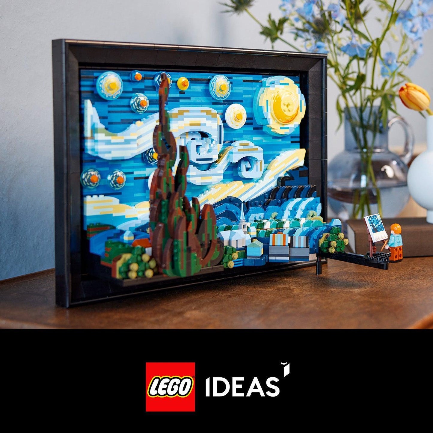 LEGO Vincent van Gogh - De sterrennacht 21333 Ideas (USED) LEGO IDEAS @ 2TTOYS | Official LEGO shop😊🥰 LEGO €. 114.99