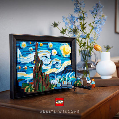 LEGO Vincent van Gogh - De sterrennacht 21333 Ideas (USED) LEGO IDEAS @ 2TTOYS | Official LEGO shop😊🥰 LEGO €. 114.99