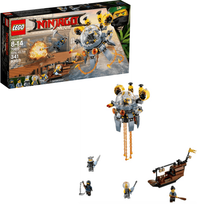 LEGO Vliegende kwal duikboot 70610 Ninjago LEGO NINJAGO @ 2TTOYS | Official LEGO shop😊🥰 LEGO €. 44.99