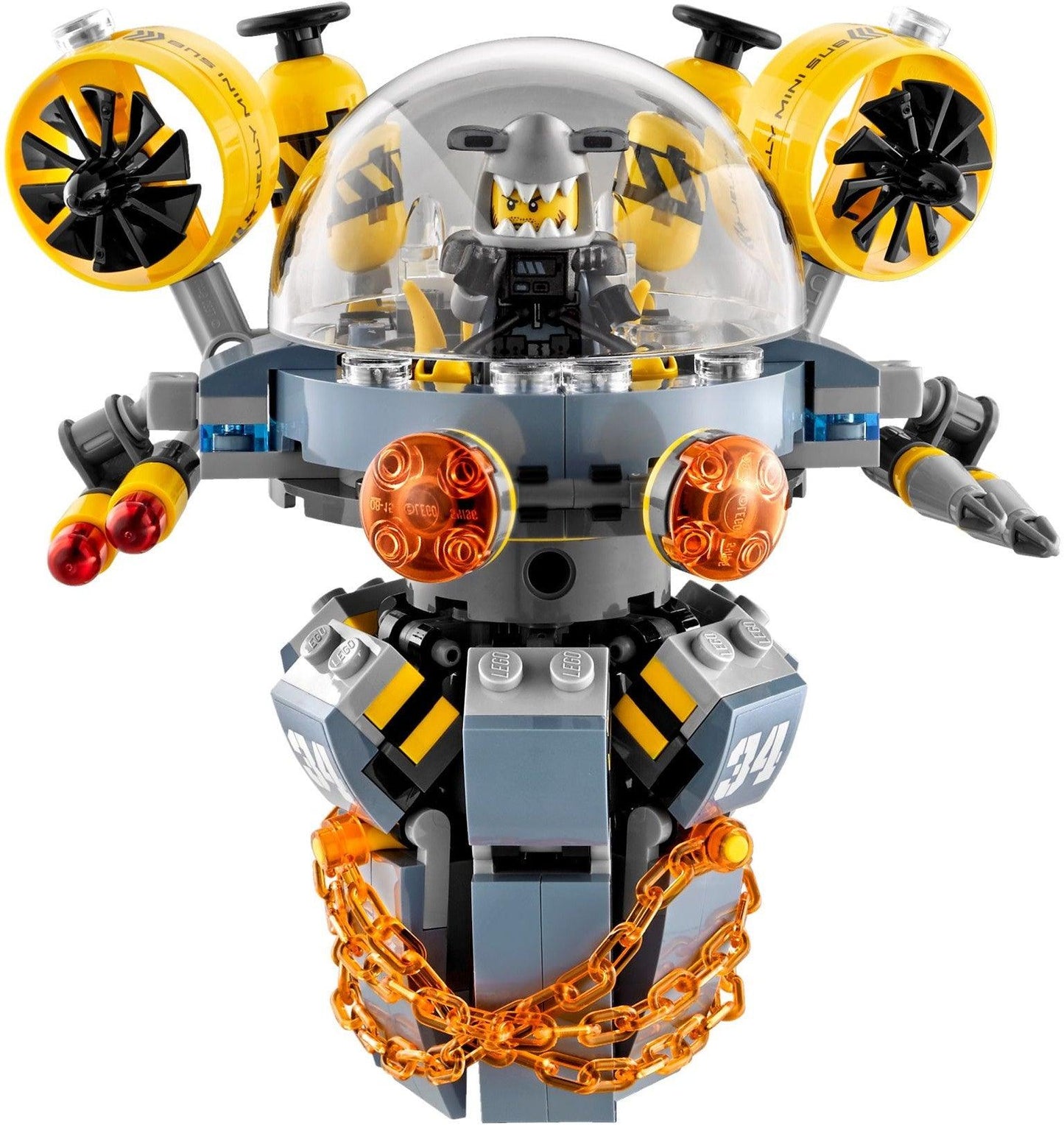 LEGO Vliegende kwal duikboot 70610 Ninjago LEGO NINJAGO @ 2TTOYS | Official LEGO shop😊🥰 LEGO €. 44.99