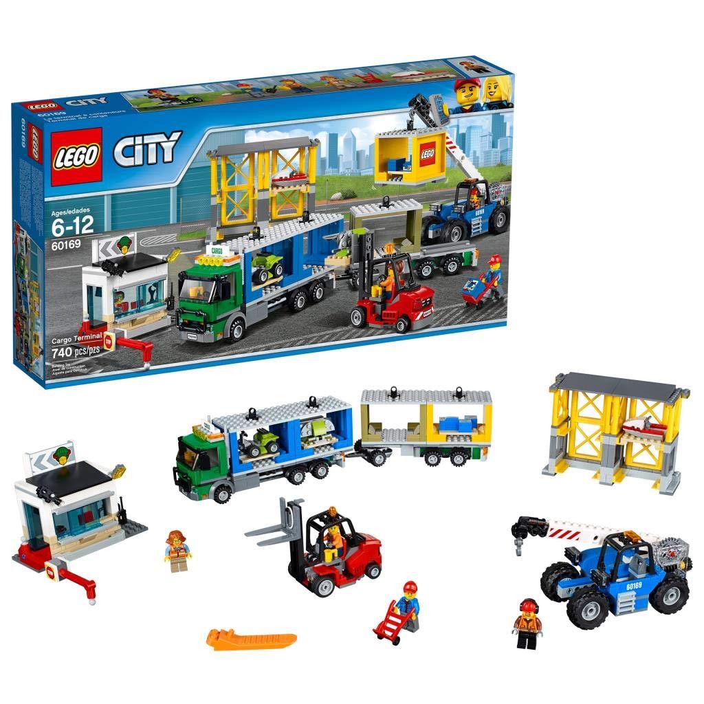 LEGO Voertuigen Transport terminal met vrachtwagen en heftruck 60169 City LEGO CITY GEWELDIGE VOERTUIGEN @ 2TTOYS | Official LEGO shop😊🥰 LEGO €. 89.98