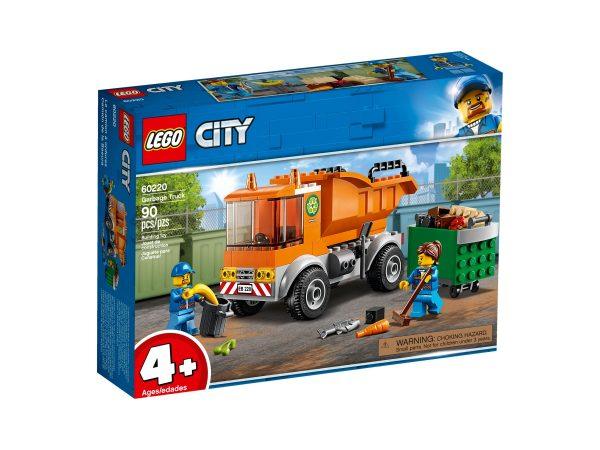 LEGO Voertuigen Vuilniswagen met personeel 60220 City LEGO CITY GEWELDIGE VOERTUIGEN @ 2TTOYS | Official LEGO shop😊🥰 LEGO €. 16.49