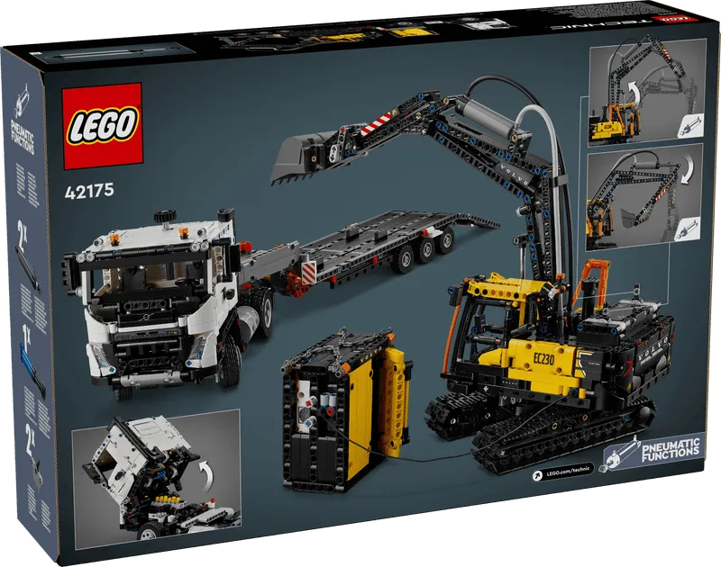 LEGO Volvo FMX Truck & EC230 Electric Excavator 42175 Technic LEGO TECHNIC @ 2TTOYS | Official LEGO shop😊🥰 LEGO €. 169.49