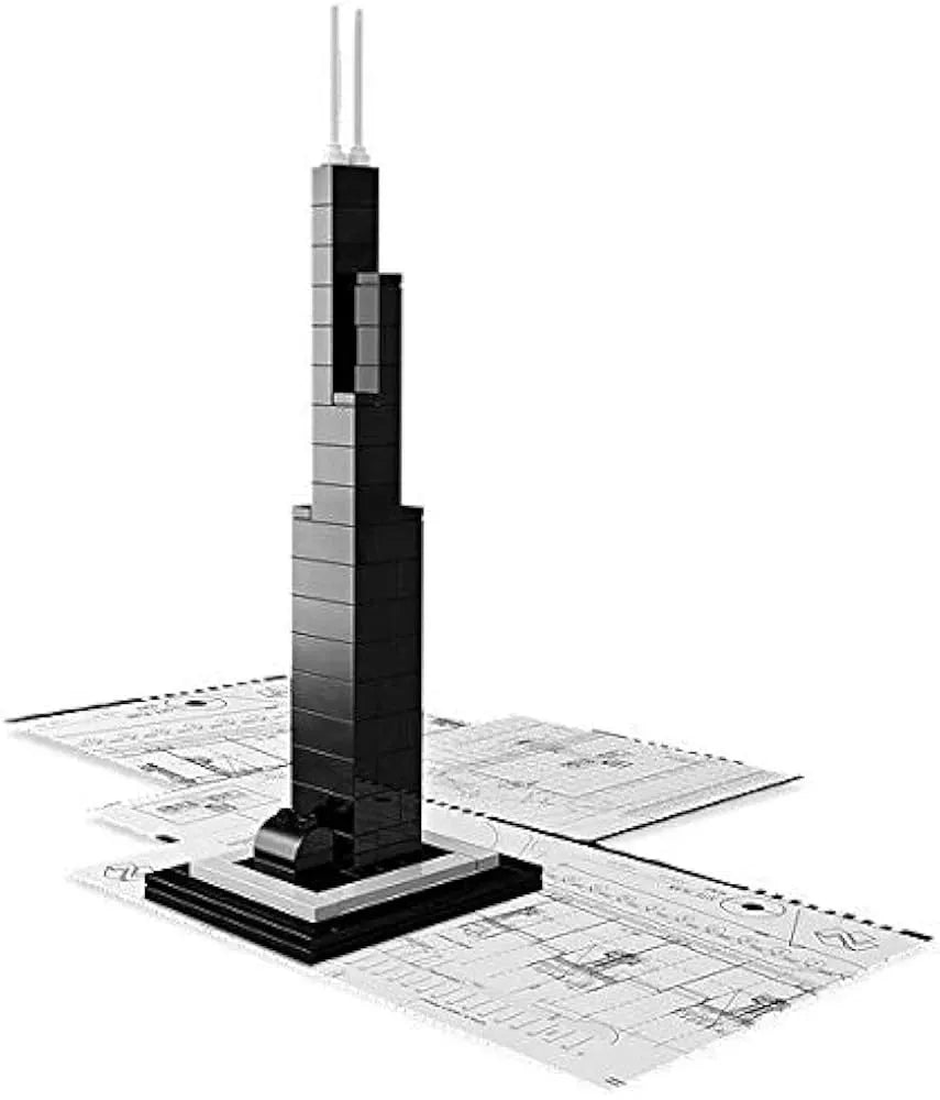 LEGO Willis Sears Tower 21000 Architecture (USED) @ 2TTOYS | Official LEGO shop😊🥰 LEGO €. 74.99