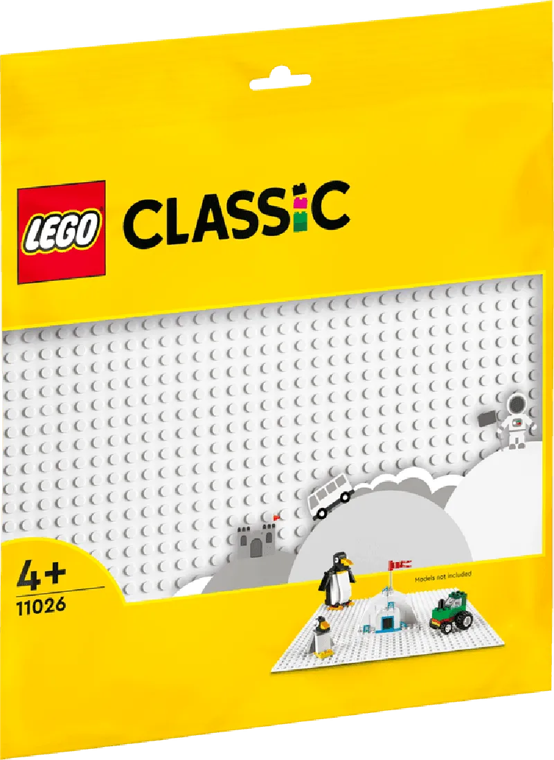 LEGO Witte Basis plaat 11026 Classic LEGO CLASSIC @ 2TTOYS | Official LEGO shop😊🥰 LEGO €. 8.49