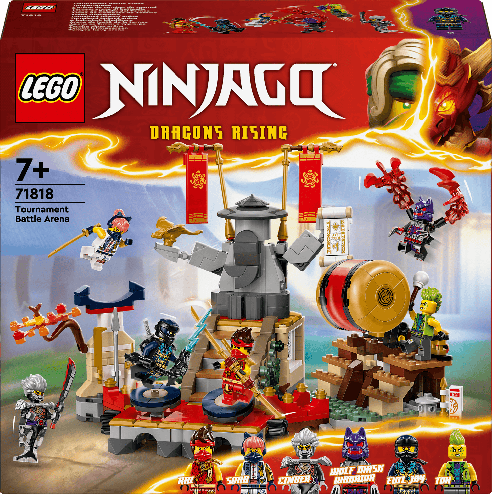 LEGO Wu's Battle Dragon 71818 Ninjago (Pre-Order: verwacht juni) LEGO Ninjago @ 2TTOYS LEGO €. 42.49