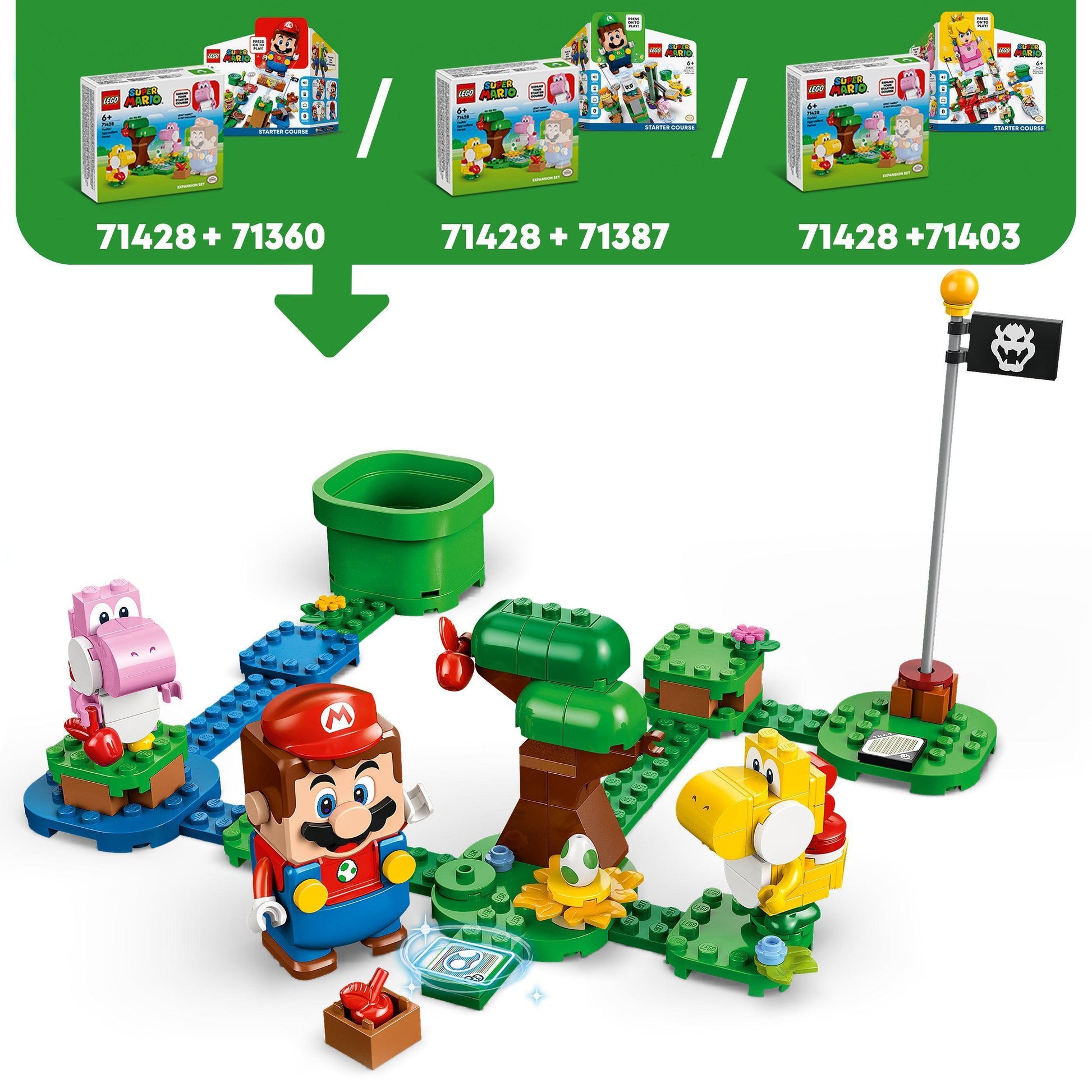 LEGO Yoshis' Egg-cellent Forest 71428 SuperMario LEGO Super Mario @ 2TTOYS LEGO €. 8.49