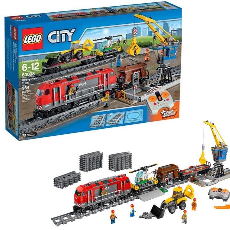 LEGO Zware vrachttrein met rails 60098 City LEGO CITY TREINEN @ 2TTOYS | Official LEGO shop😊🥰 LEGO €. 299.99