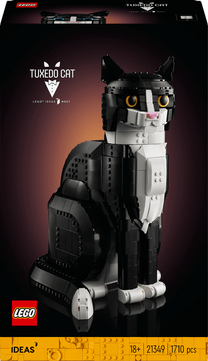 LEGO Zwart-witte Tuxedo kat 21349 Ideas (verwacht) LEGO IDEAS @ 2TTOYS LEGO €. 88.99