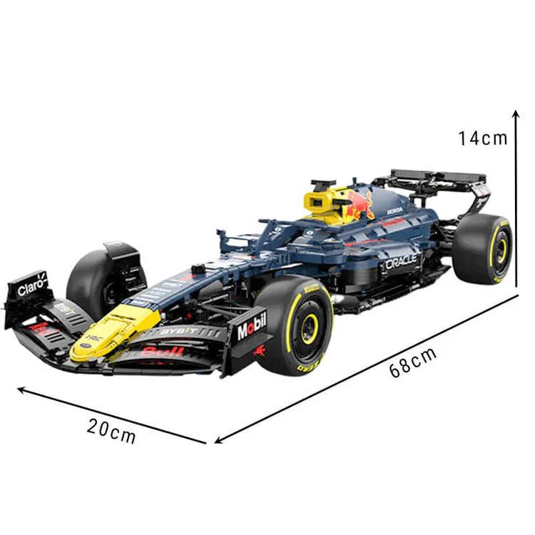 Max Verstappen raster RedBull F1 raceauto 1:8 Met motor en afstandbediening (zelfde formaat als LEGO 42141 & 42171) BOUWSTEENTJES @ 2TTOYS | Official LEGO shop😊🥰 2TTOYS €. 199.99