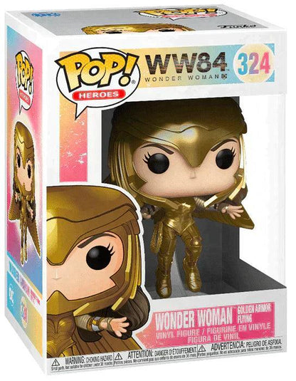 Funko Pop! 324 Wonder Woman 1984 Movies Gold Armour Flying Pose FUN 46660 FUNKO POP @ 2TTOYS | Official LEGO shop😊🥰 FUNKO POP €. 11.99