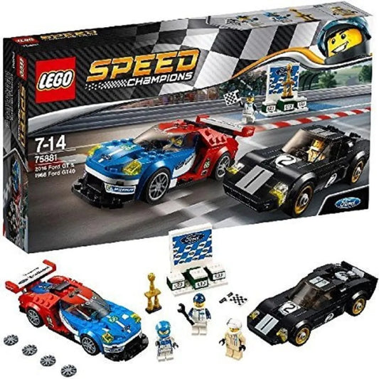 LEGO 2016 Ford GT & 1966 Ford GT40 75881 Speedchampions LEGO SPEEDCHAMPIONS @ 2TTOYS | Official LEGO shop😊🥰 LEGO €. 34.99