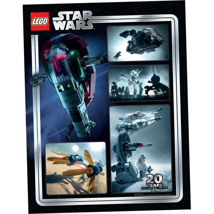 LEGO 20th Anniversary Star Wars Poster 5005887 Gear LEGO Gear @ 2TTOYS | Official LEGO shop😊🥰 LEGO €. 4.49