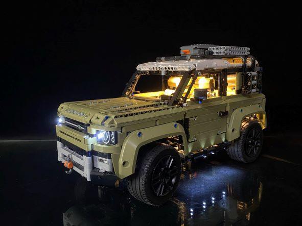 LEGO 42110 Defender van Land Rover verlichtingset LEGO VERLICHTING @ 2TTOYS | Official LEGO shop😊🥰 LEGO €. 27.49