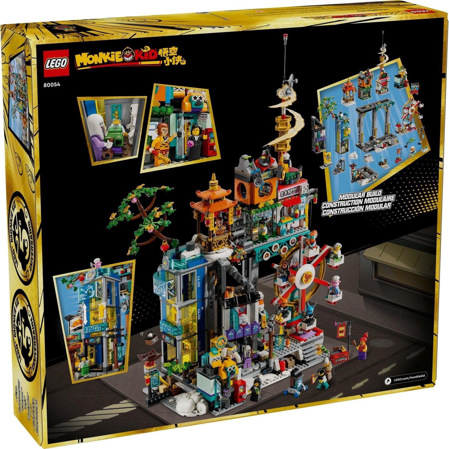 LEGO 5 jaar Megapolis 80054 Monkie Kid LEGO MONKIE KID @ 2TTOYS | Official LEGO shop😊🥰 LEGO €. 145.79