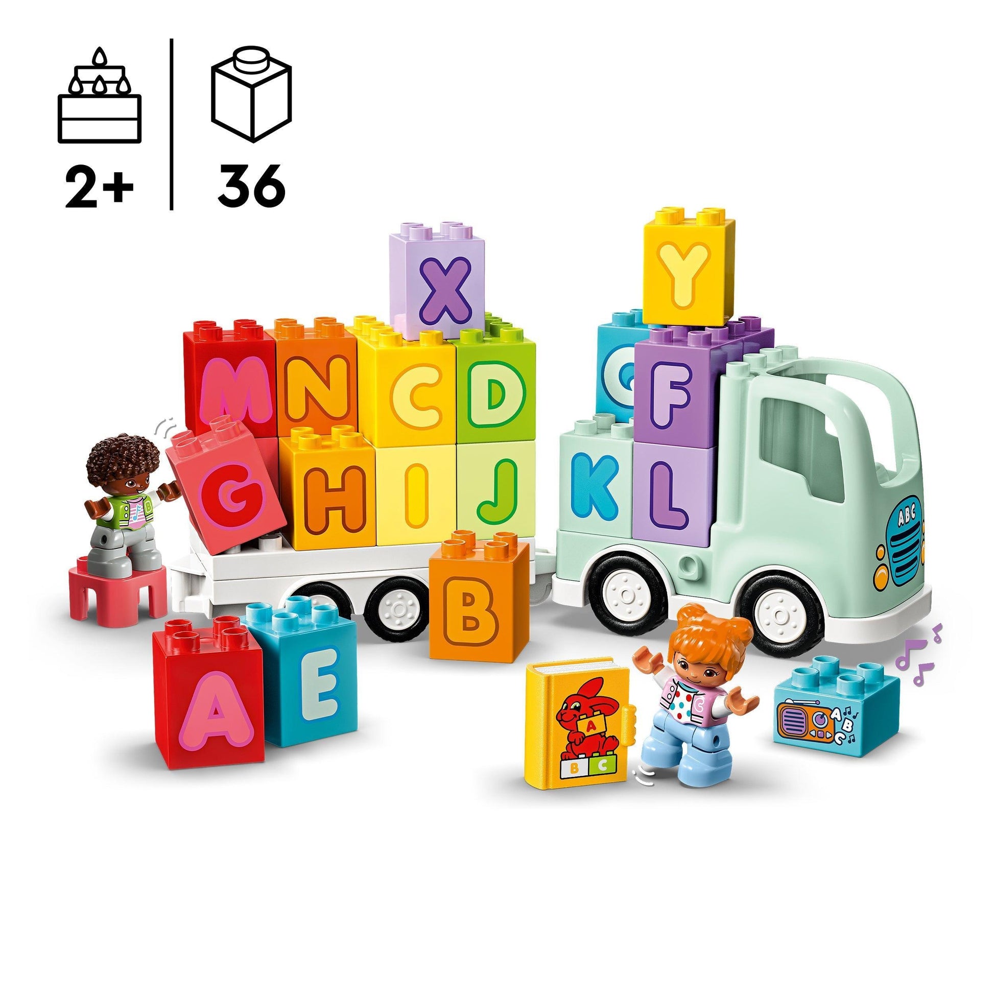 LEGO Alphabet truck 10421 DUPLO LEGO DUPLO @ 2TTOYS | Official LEGO shop😊🥰 LEGO €. 39.99