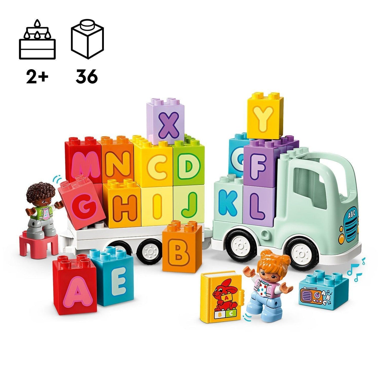 LEGO Alphabet truck 10421 DUPLO LEGO DUPLO @ 2TTOYS | Official LEGO shop😊🥰 LEGO €. 39.99