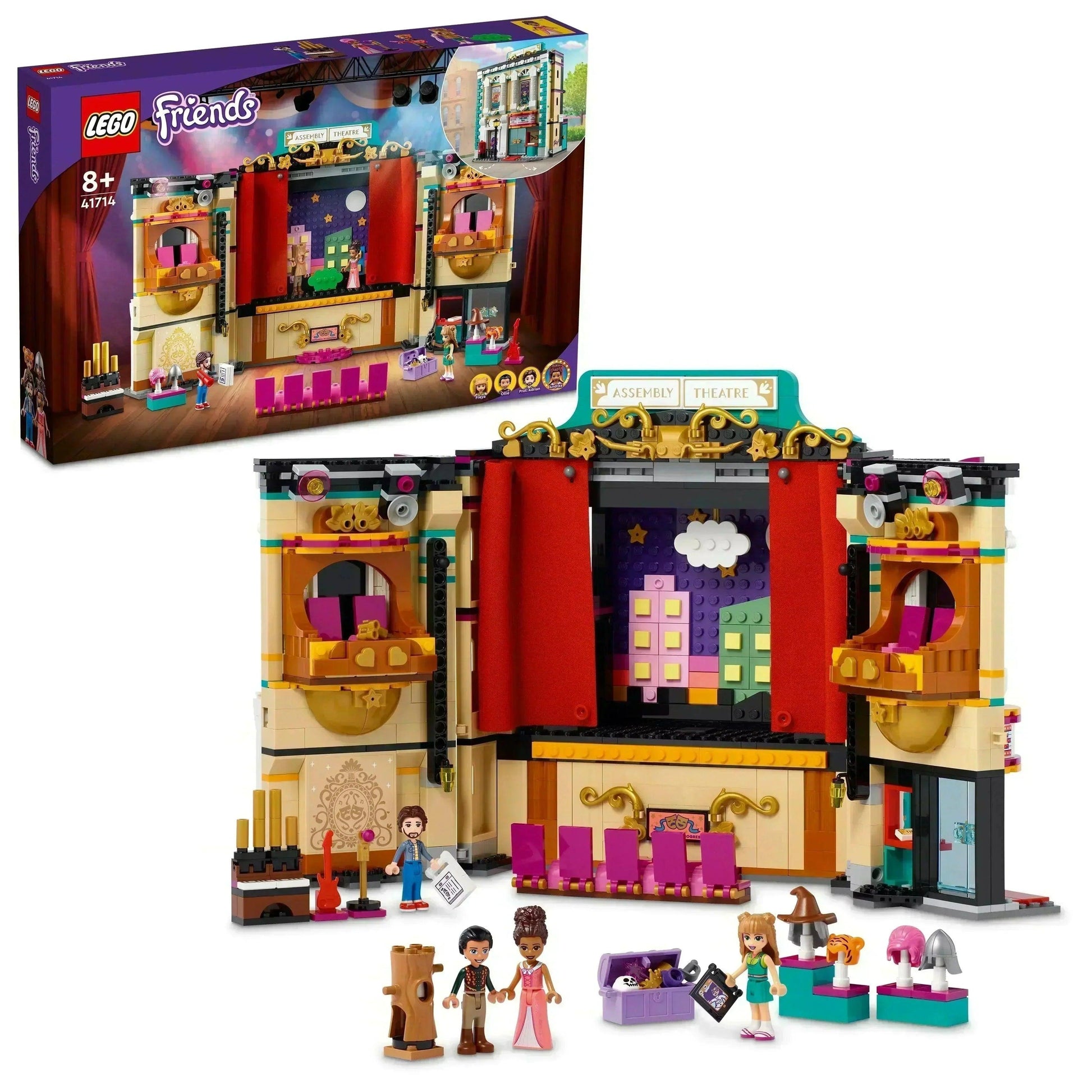 LEGO Andrea's Theatre School 41714 Friends LEGO FRIENDS @ 2TTOYS | Official LEGO shop😊🥰 LEGO €. 99.99