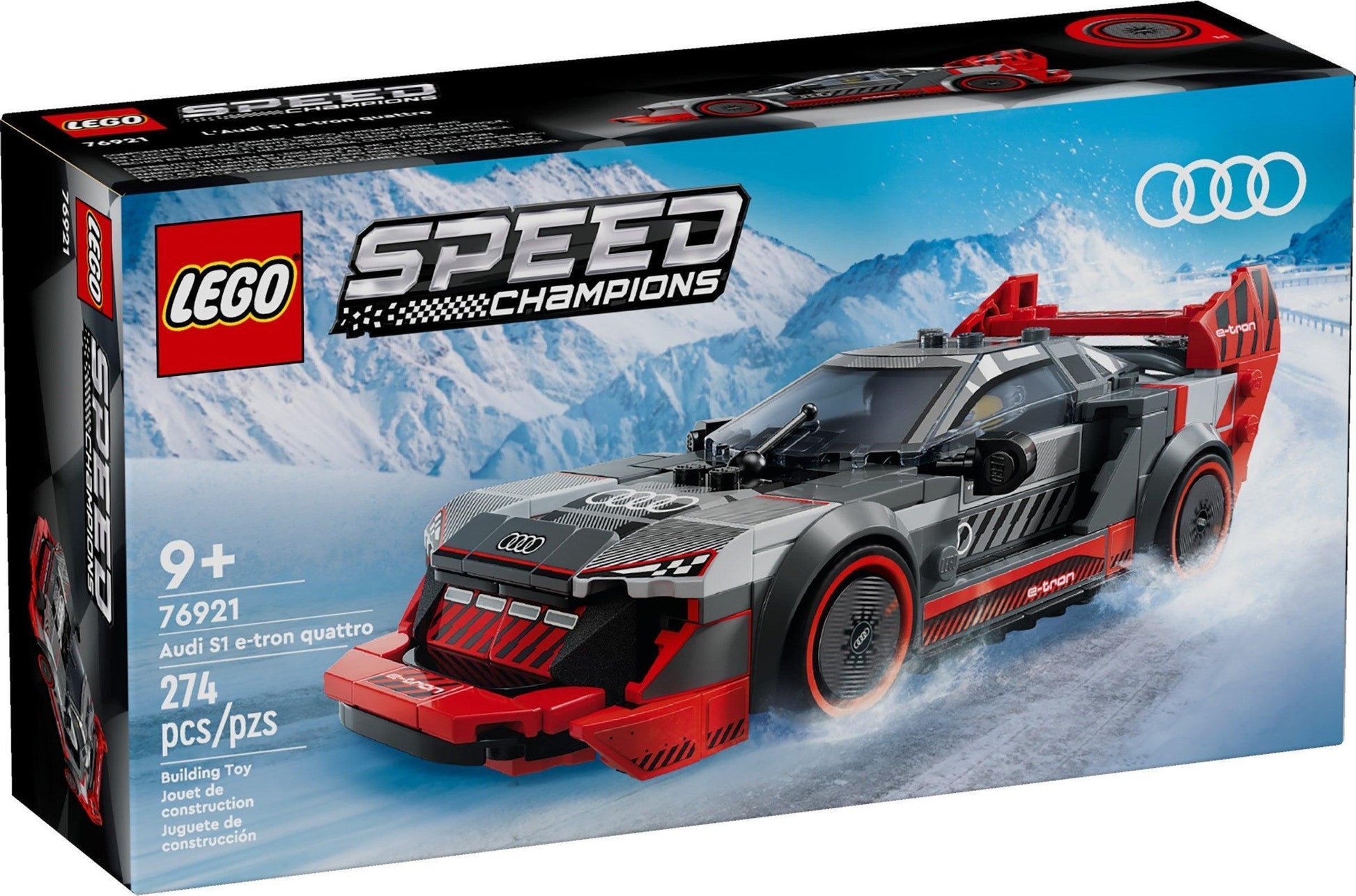 LEGO Audi S1 e-tron quattro racecar 76921 Speedchampions LEGO Speedchampions @ 2TTOYS | Official LEGO shop😊🥰 LEGO €. 26.99