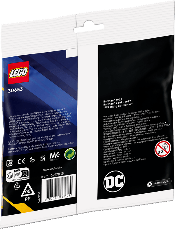 LEGO Batman 1992 30653 Batman LEGO BATMAN @ 2TTOYS | Official LEGO shop😊🥰 LEGO €. 4.99