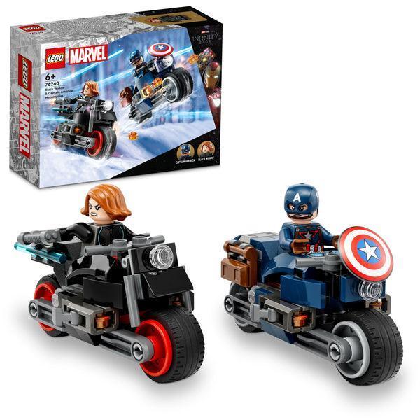 LEGO Black Widow & Captain America Motorcycles 76260 Marvel Superheroes LEGO SUPERHEROES @ 2TTOYS | Official LEGO shop😊🥰 LEGO €. 15.99