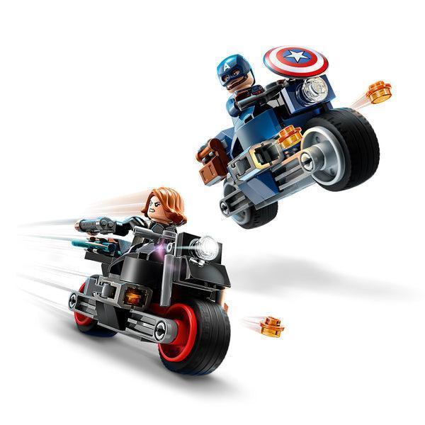 LEGO Black Widow & Captain America Motorcycles 76260 Marvel Superheroes LEGO SUPERHEROES @ 2TTOYS | Official LEGO shop😊🥰 LEGO €. 15.99