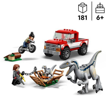 LEGO Blue & Beta velociraptorvangst 76946 Jurassic World LEGO JURASSIC WORLD @ 2TTOYS LEGO €. 29.49