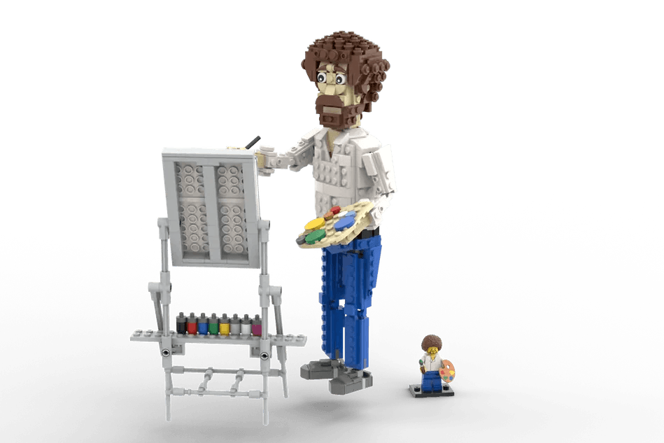 LEGO Bob Ross LEGO IDEAS @ 2TTOYS | Official LEGO shop😊🥰 LEGO €. 999.99