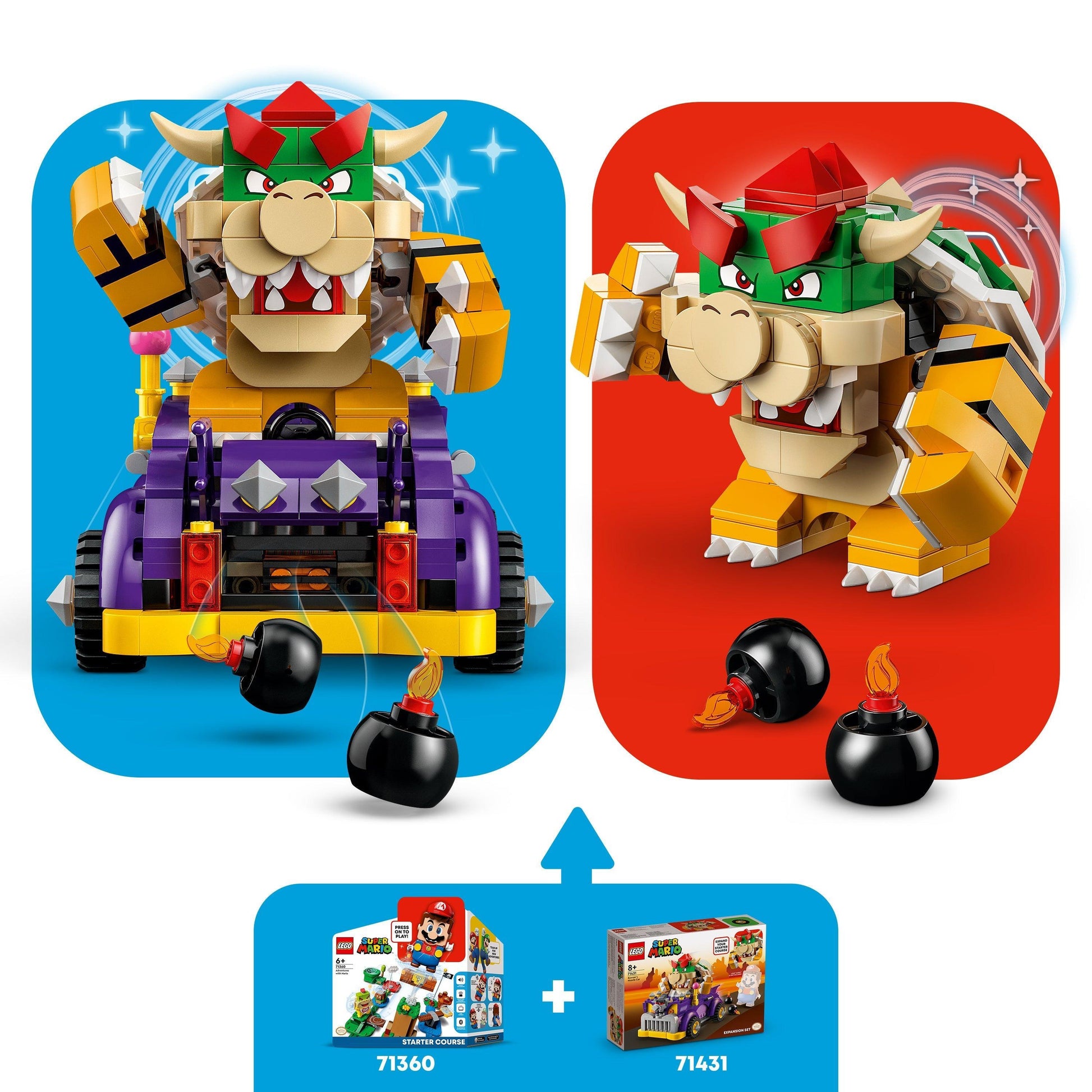 LEGO Bowser's Muscle Car 71431 Supermario LEGO Super Mario @ 2TTOYS | Official LEGO shop😊🥰 LEGO €. 29.99