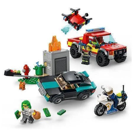 LEGO Brandweer & Politie achtervolging 60319 City LEGO CITY BRANDWEER @ 2TTOYS | Official LEGO shop😊🥰 LEGO €. 25.48