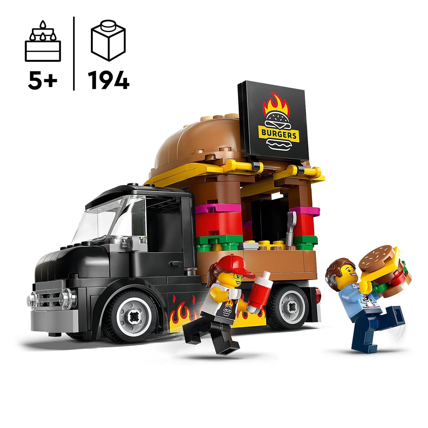 LEGO Burger Van 60404 City LEGO CITY @ 2TTOYS | Official LEGO shop😊🥰 LEGO €. 19.99