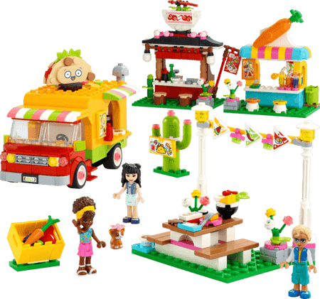 LEGO Buy food at the Food street markt 41701 Friends LEGO FRIENDS @ 2TTOYS | Official LEGO shop😊🥰 LEGO €. 49.99