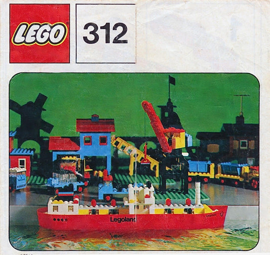 LEGO Cargo Ship 312 LEGOLAND LEGO LEGOLAND @ 2TTOYS | Official LEGO shop😊🥰 LEGO €. 29.99