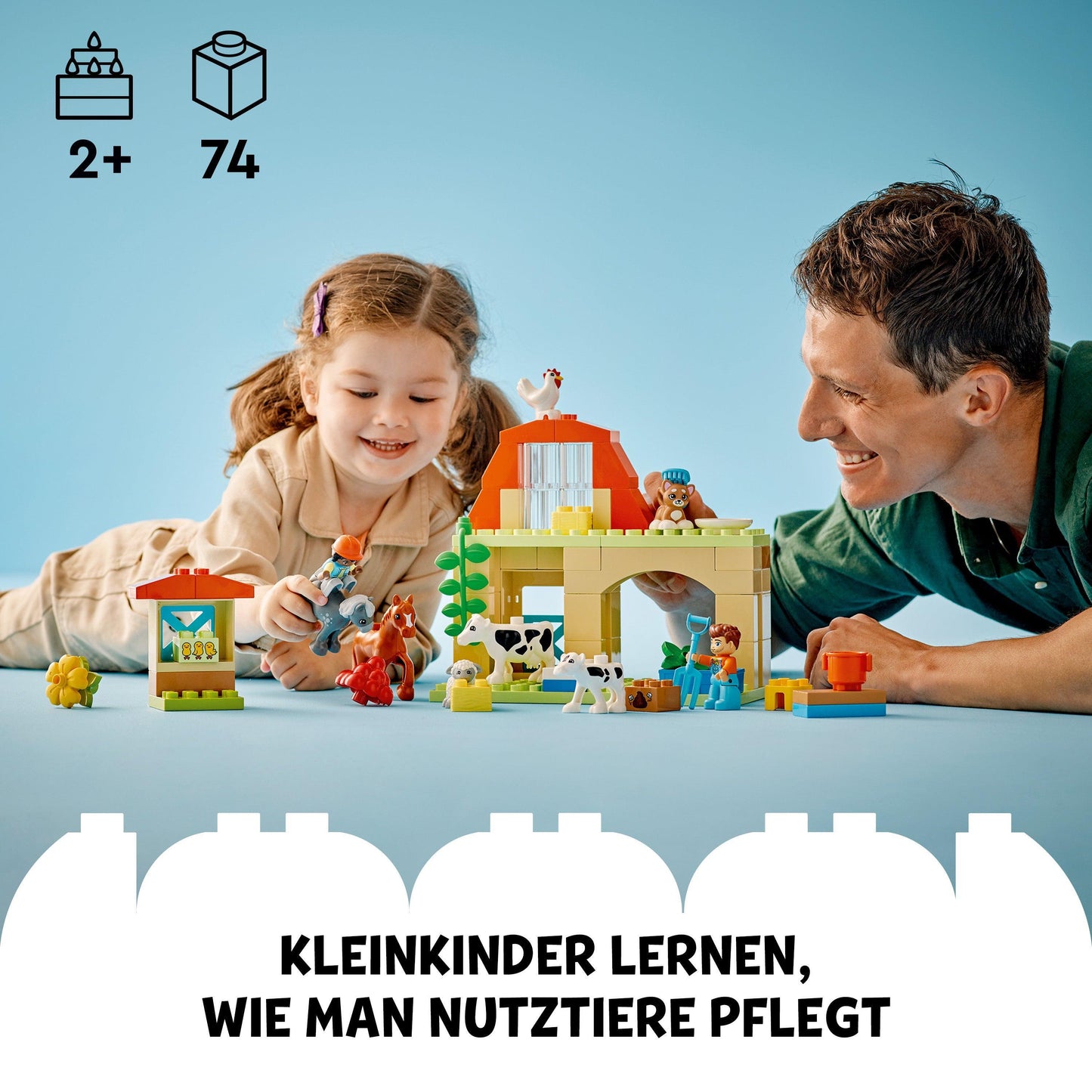 LEGO Caring for animals at the farm 10416 DUPLO LEGO DUPLO @ 2TTOYS | Official LEGO shop😊🥰 LEGO €. 54.99