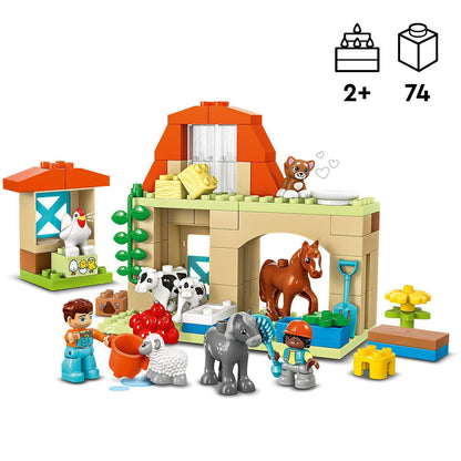 LEGO Caring for animals at the farm 10416 DUPLO LEGO DUPLO @ 2TTOYS | Official LEGO shop😊🥰 LEGO €. 54.99