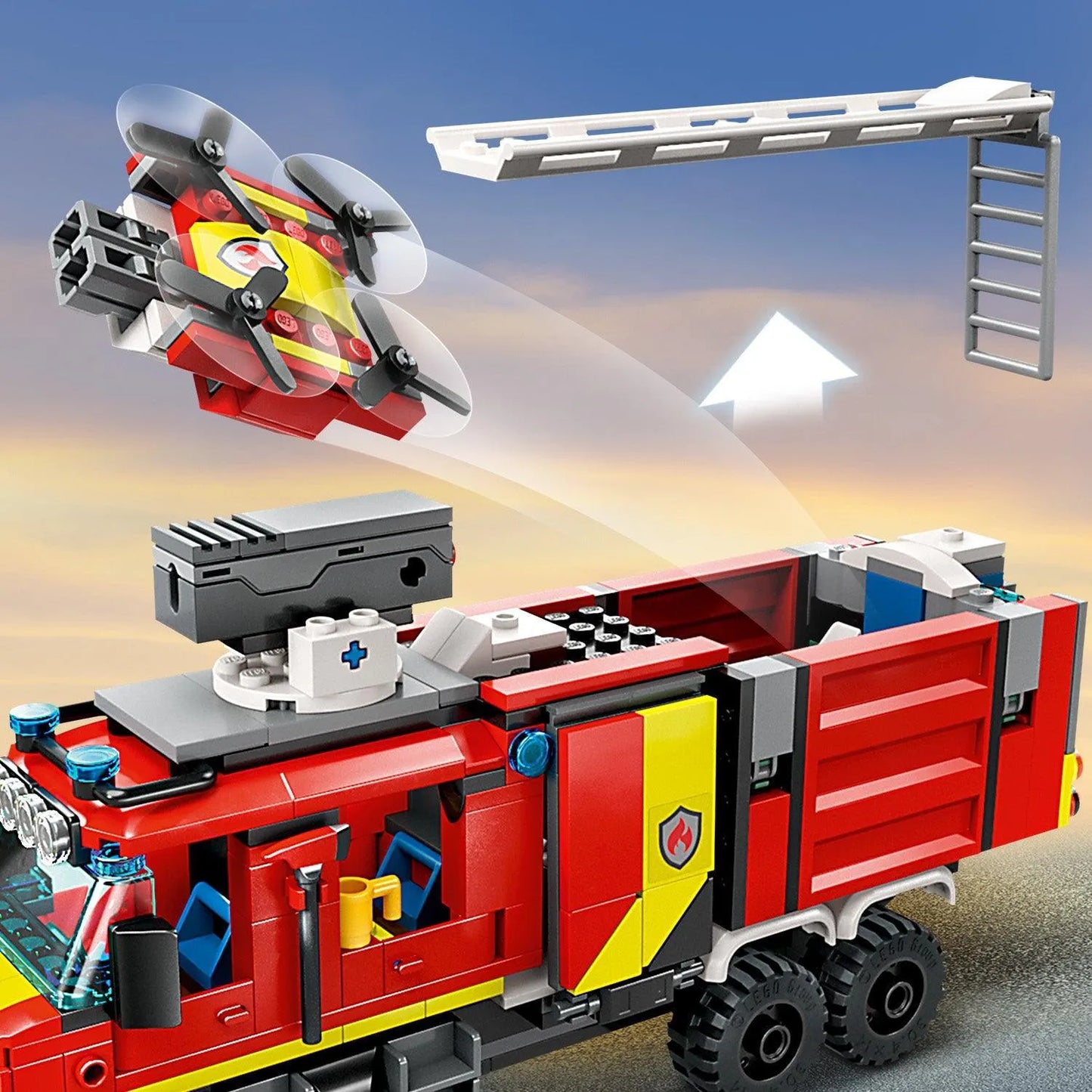 LEGO Commandowagen brandweer 60374 City LEGO CITY @ 2TTOYS | Official LEGO shop😊🥰 LEGO €. 46.49