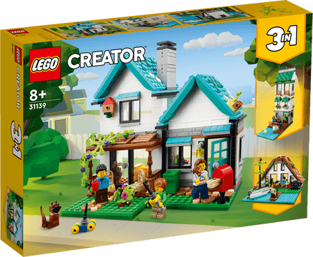 LEGO Cozy House 31139 Creator 3 in 1 LEGO CREATOR @ 2TTOYS | Official LEGO shop😊🥰 LEGO €. 59.99