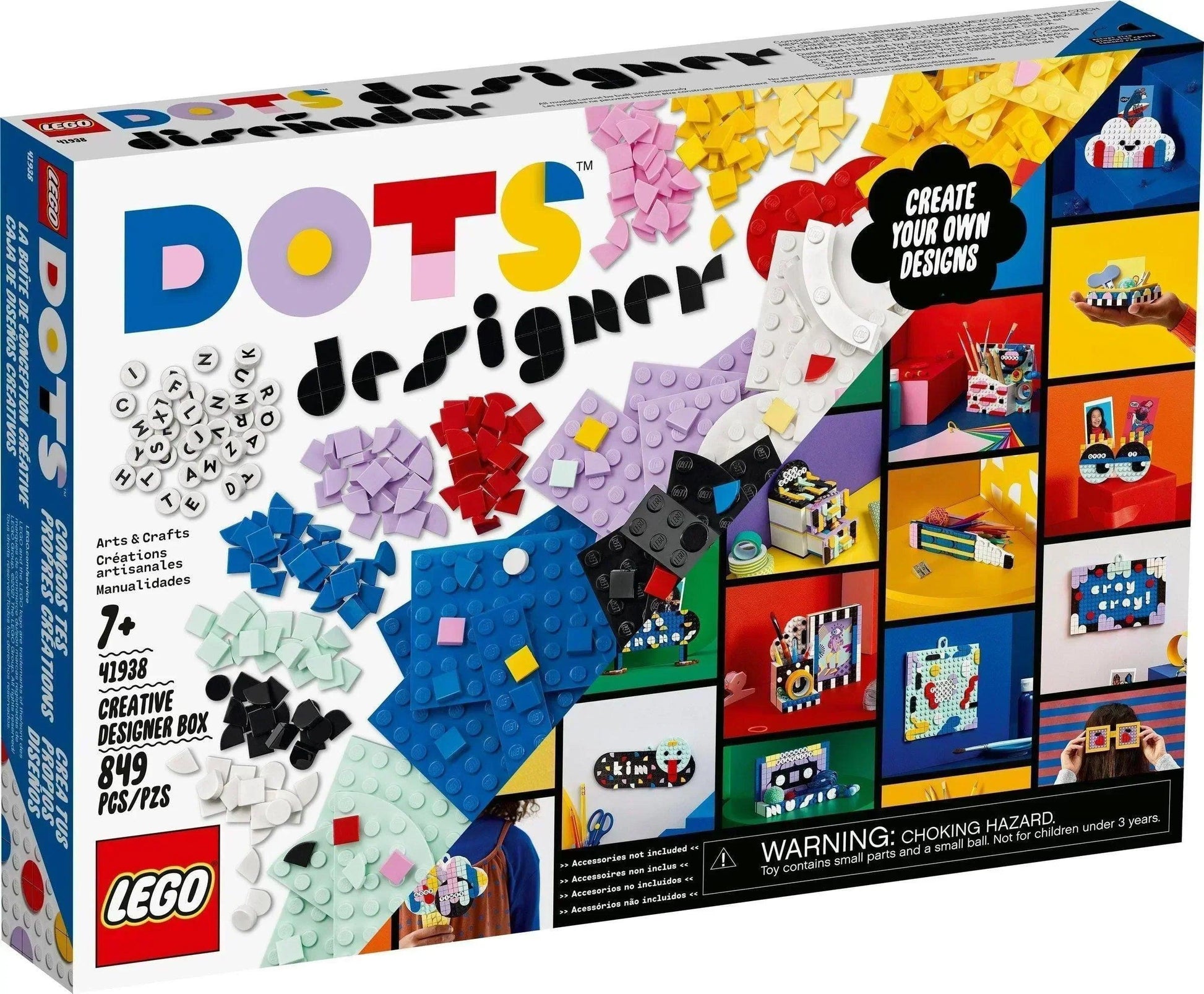 LEGO Creatieve ontwerpdoos 41938 DOTS LEGO DOTS @ 2TTOYS | Official LEGO shop😊🥰 LEGO €. 39.99