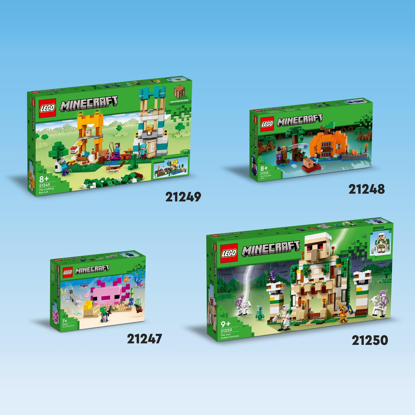 LEGO De Crafting-box 4.0 21249 Minecraft LEGO @ 2TTOYS | Official LEGO shop😊🥰 LEGO €. 63.49