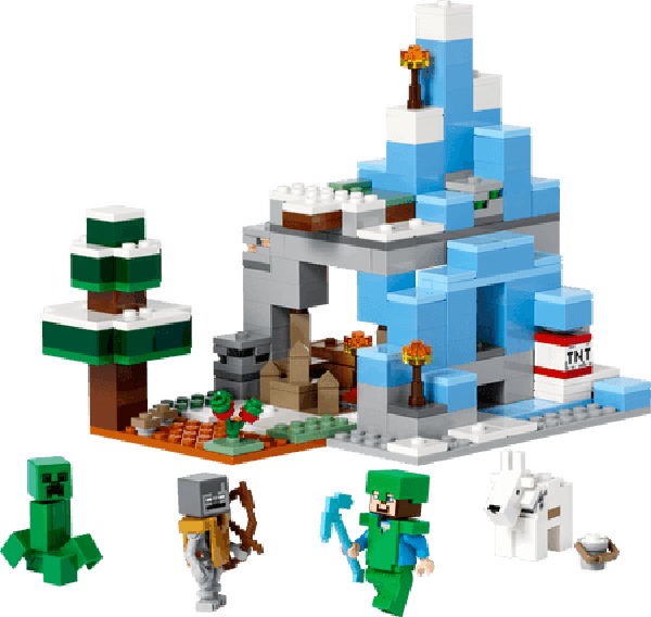 LEGO De ijsbergtoppen 21243 Minecraft LEGO MINECRAFT @ 2TTOYS | Official LEGO shop😊🥰 LEGO €. 29.49